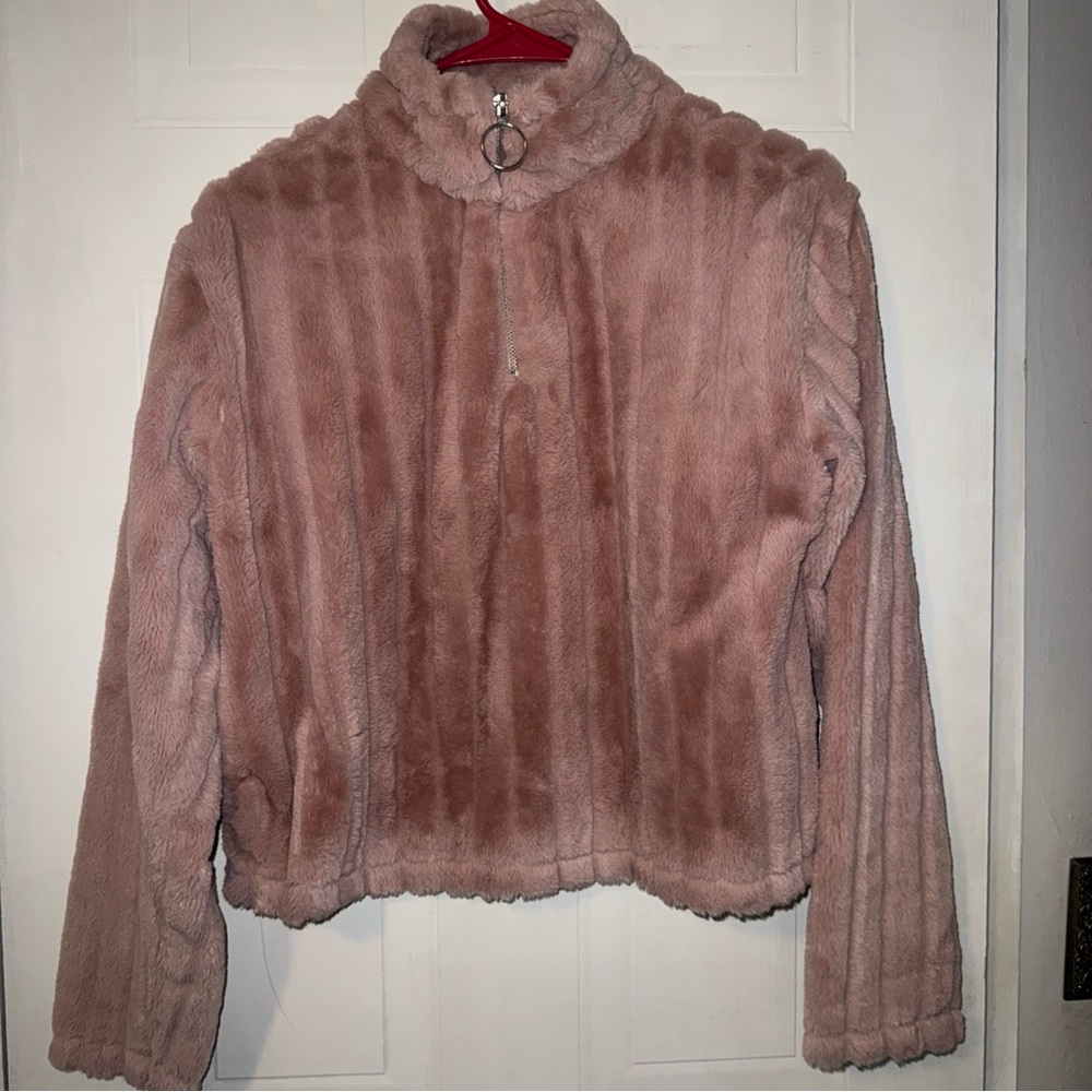 Candie's Blush Teddy Jacket